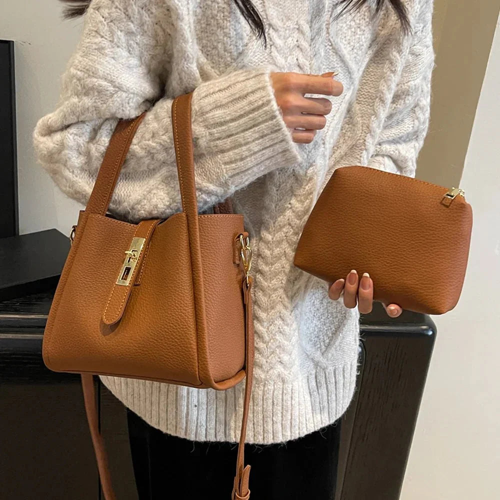 Mini Bag - Stylish Vegan Leather - Trendy Handbag for Everyday Use