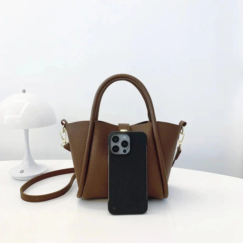 Mini Bag - Stylish Vegan Leather - Trendy Handbag for Everyday Use