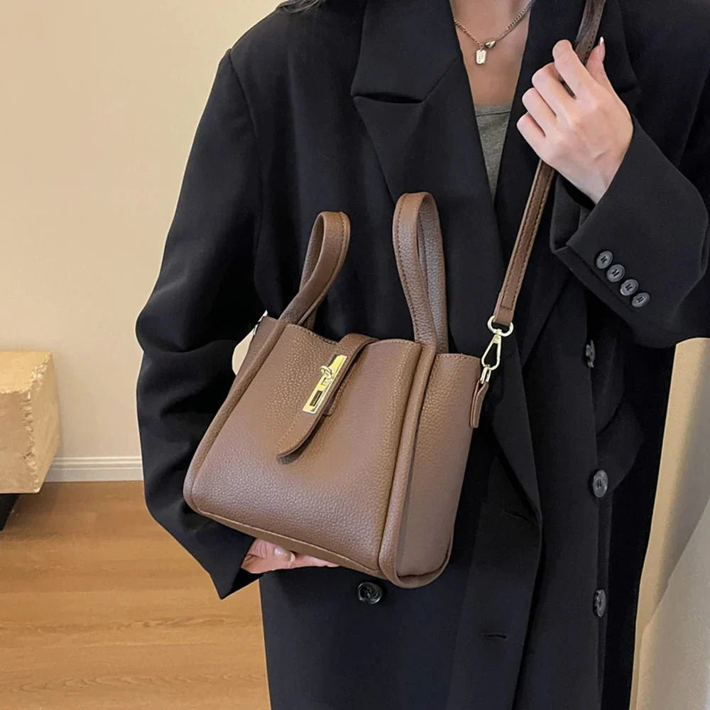Mini Bag - Stylish Vegan Leather - Trendy Handbag for Everyday Use