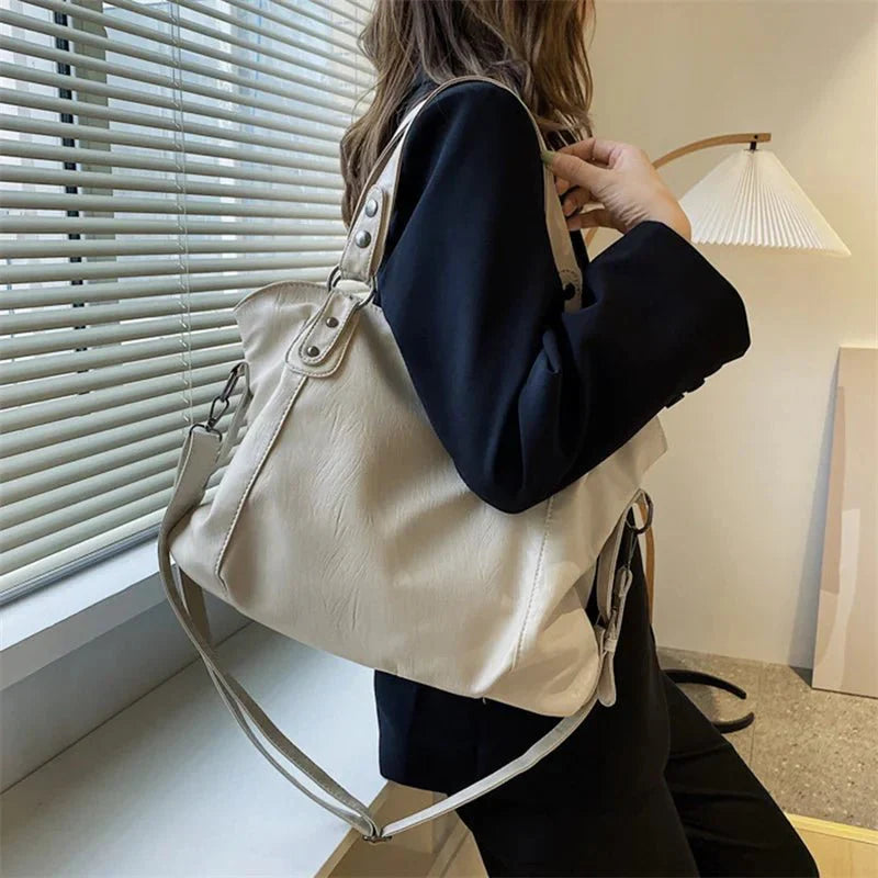 Vegan Leather Handbag - Stylish, Eco-Friendly Tote - Sustainable Fashion Accessory