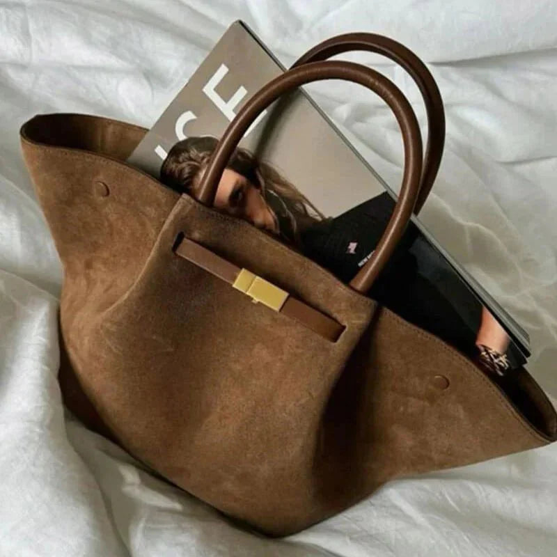 Vegan Suede Bag - Stylish and Eco-Friendly - Perfect Everyday Accessory